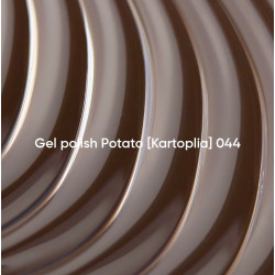 Esmalte Semipermanente Potato [Kartoplia] 044, Marrón,10ml