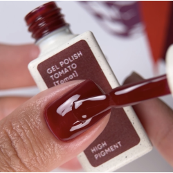 Esmalte Semipermanente Tomato [Tomat] 130, Rojo Tomate,10ml