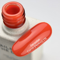 Esmalte Semipermanente Carrot [Morkva] 219, Naranja Zanahoria,10ml