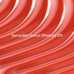 Esmalte Semipermanente Carrot [Morkva] 219, Naranja Zanahoria,10ml