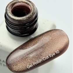 Esmalte semipermanente Cat Eye 10 "Ojo de gato" NAILSOFTHEDAY, 6 ml