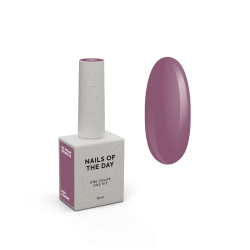 Esmalte Semipermanente Atelier 178 NAILSOFTHEDAY, rosa empolvado oscuro, 10ml