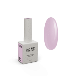 Esmalte Semipermanente Epoque 274 NAILSOFTHEDAY, malva empolvado con shimmer, 10ml