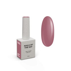 Esmalte Semipermanente Parfum 061 NAILSOFTHEDAY, empolvado oscuro con shimmer, 10ml