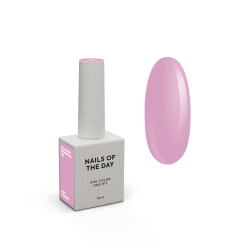 Esmalte Semipermanente Rosewood 064 NAILSOFTHEDAY, rosa empolvado, 10ml