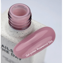 Esmalte Semipermanente Rosewood 064 NAILSOFTHEDAY, rosa empolvado, 10ml