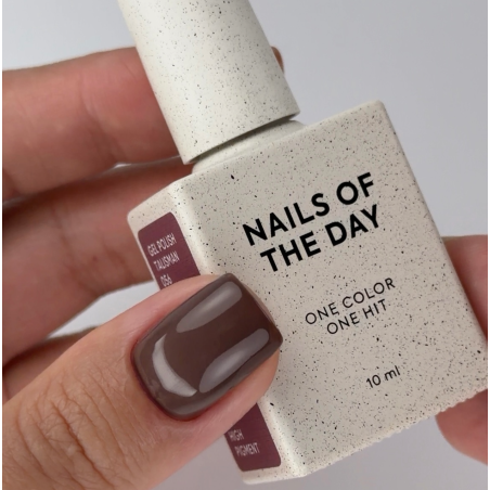 Esmalte Semipermanente Talisman 056 NAILSOFTHEDAY, rosa empolvado, 10ml