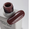 Esmalte semipermanente Roksolana 140, Marrón rojizo apagado, 10ml