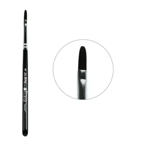 Roubloff Pincel Enjoy  Cover Ju.Bilej, mezcla sintética de marta y cereza ovalada  №6