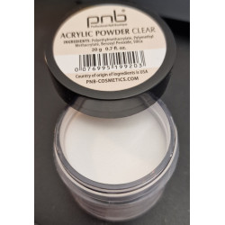 Polvo acrílico PNB Acrylic Powder Clear, 20g