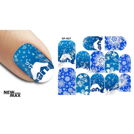 Pegatina al agua para navidad OF-637