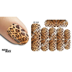 Pegatina al agua para uña...