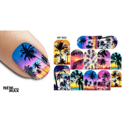 Pegatina al agua para uña...