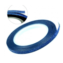 Cinta adhesiva, azul...