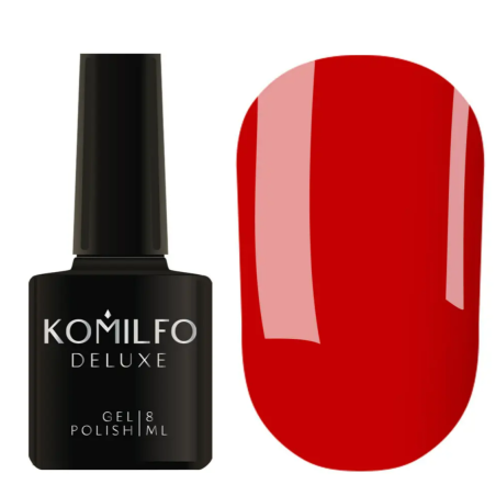 Esmalte Semipermanente D082 Rojo, Komilfo, 8 ml