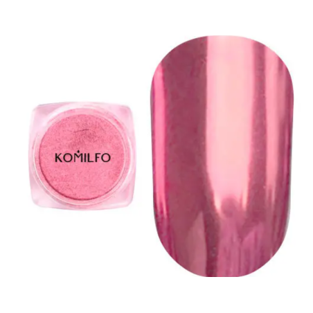 Mirror Powder N°010 (Polvo efecto espejo), Color Rosa, Komilfo, 0,5gr