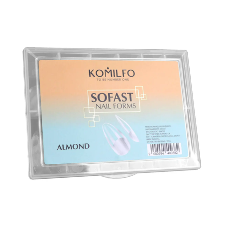 Tips Moldes SOFAST NAIL FORMS Komilfo  Almendra, 240uds