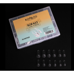 Tips Moldes SOFAST NAIL FORMS Komilfo  Almendra, 240uds