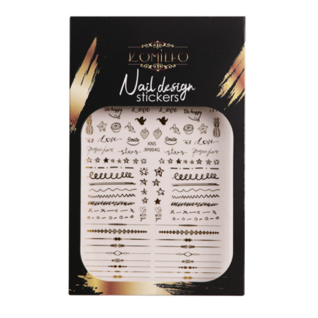 Pegatina Adhesiva Komilfo KNS-N°004G, Dorado