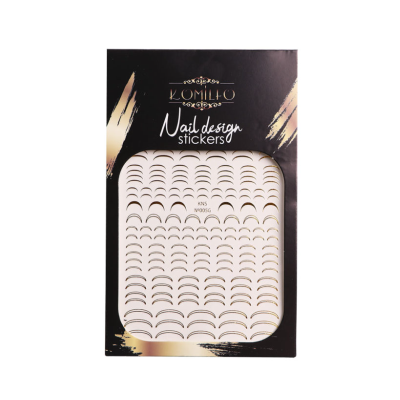 Pegatina Adhesiva Komilfo KNS-N°005G, Dorado