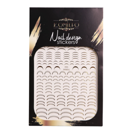 Pegatina Adhesiva Komilfo KNS-N°005G, Dorado