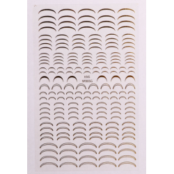 Pegatina Adhesiva Komilfo KNS-N°005G, Dorado