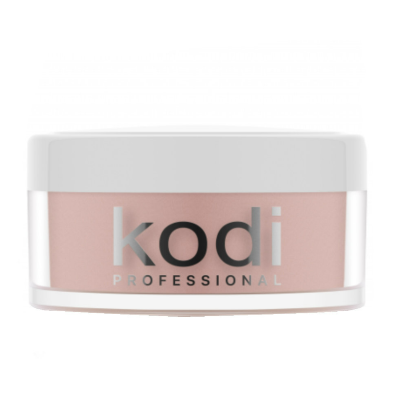 Polvo acrílico KODI  Profesional Natural Peach Power, melocotón natural, 22 g