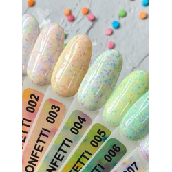 Esmalte Semipermanente Komilfo Confetti CN004, 8ml