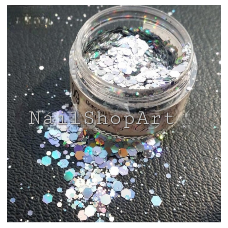 Lentejuelas Mix 009-Diamond