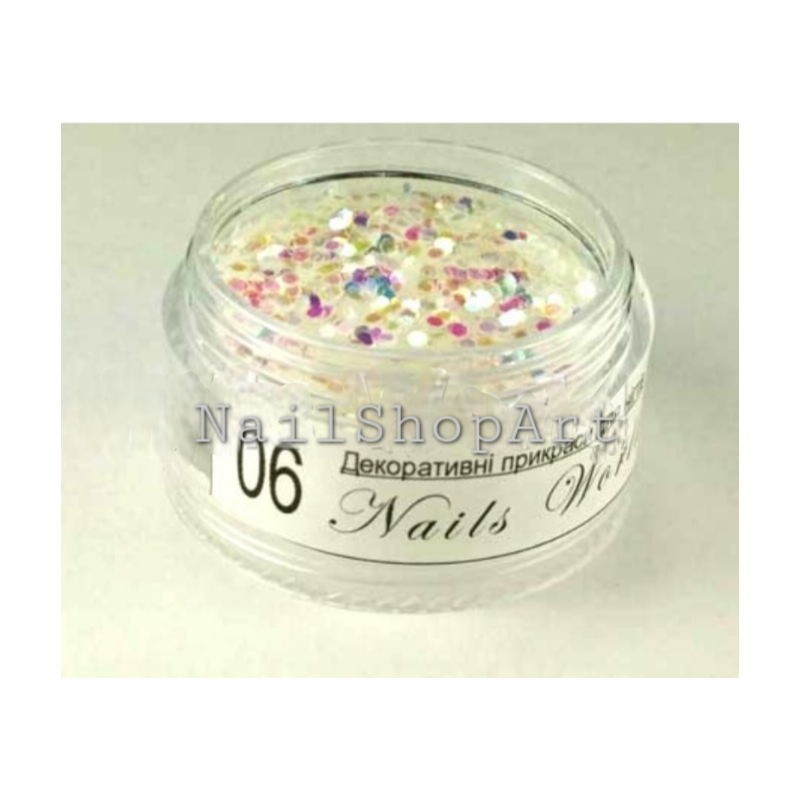 Lentejuelas  Diamond 006, 1mm