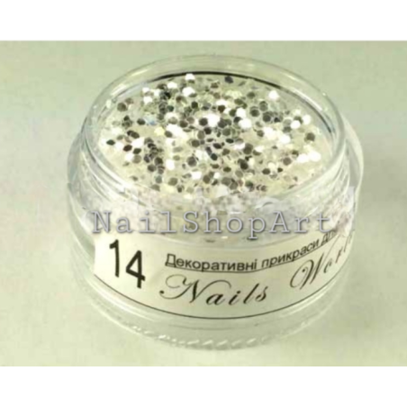 Lentejuelas  Diamond 014, 1mm