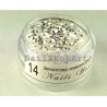 Lentejuelas  Diamond 014, 1mm