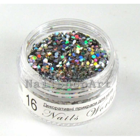 Lentejuelas  Diamond 016, 1mm