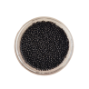 Micro bolitas caviar (metálicas) Negro,  06-08mm