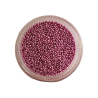 Micro bolitas caviar (metálicas) Rosa Perlado, 0,6-0,8 mm