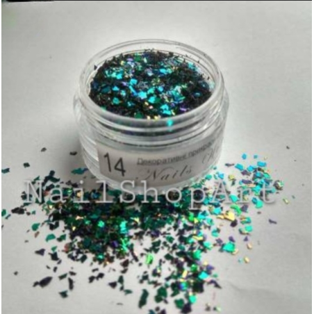 Copos Flash, Brillantes 14, 2,5g