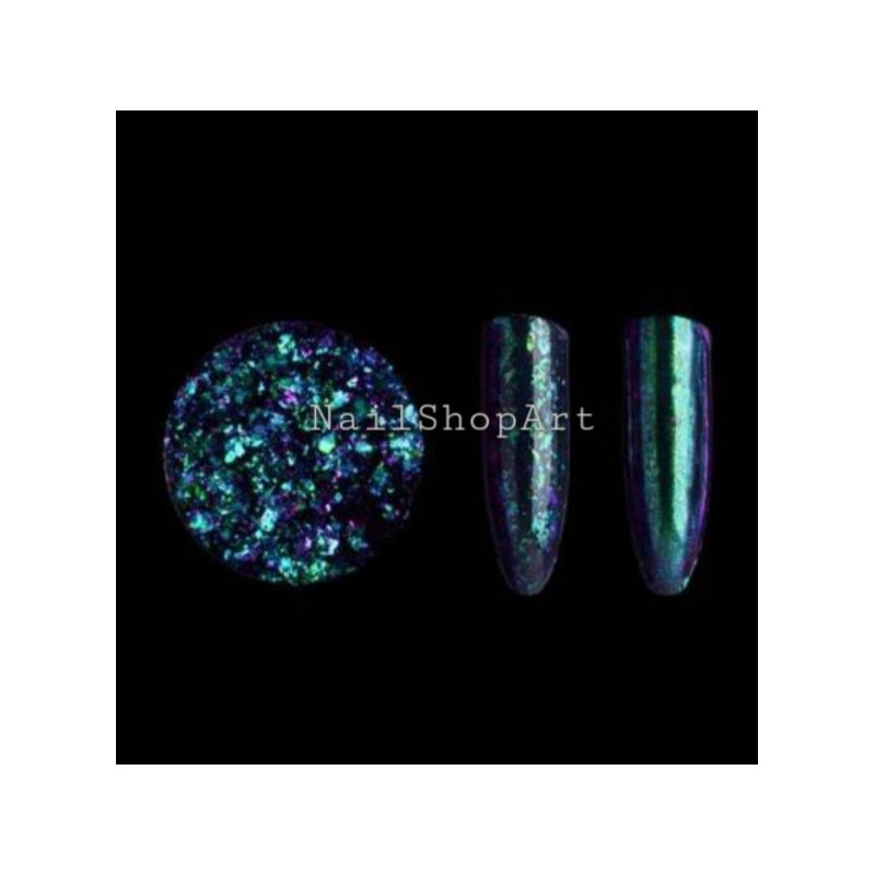 Copos Yuki 189, Chameleon-Azul,Verde