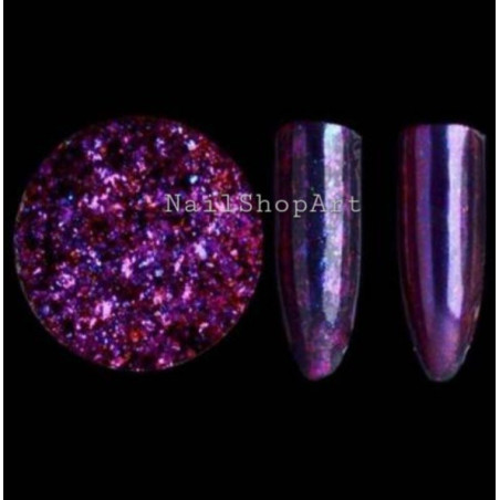 Copos Yuki 191, Chameleon-Dorado/Rojo/Morado