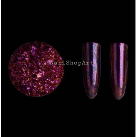 Copos Yuki 193, Chameleon-Dorado,Rosa,Violeta