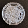 Perlas 10,  Blanco, 2mm