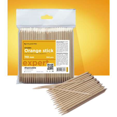 Palitos de naranjo Staleks Pro 11cm., 100uds