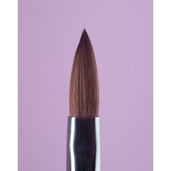 Pincel Doble Metall Spatula/Acrylico 8 (Kolinsky), Komilfo