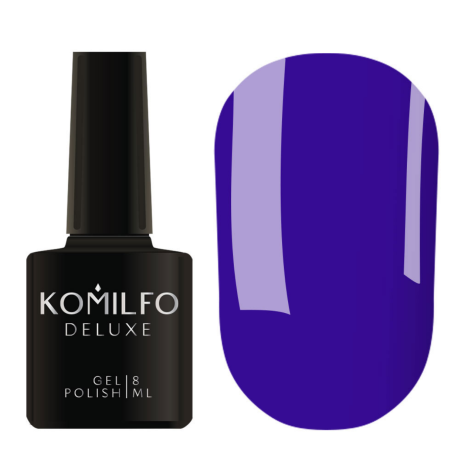Esmalte Semipermanente D253 Azul Intenso, Komilfo, 8ml