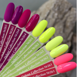 Esmalte Semipermanente D263 Amarillo Neón, Komilfo, 8ml