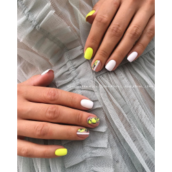 Esmalte Semipermanente D263 Amarillo Neón, Komilfo, 8ml