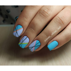 Esmalte Semipermanente D133  Azul Claro, Komilfo,  8 ml