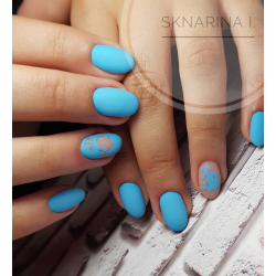 Esmalte Semipermanente D133  Azul Claro, Komilfo,  8 ml