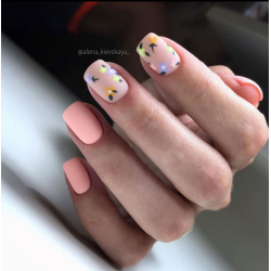 Esmalte semipermanente F003 French Colección Komilfo, rosa pálido, 15ml