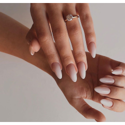 Esmalte semipermanente F003 French Colección Komilfo, rosa pálido, 15ml