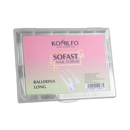 Tips Moldes SOFAST NAIL FORMS Komilfo  Ballerina Long, 240uds